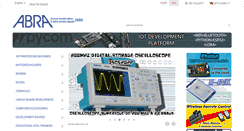Desktop Screenshot of abra-electronics.com