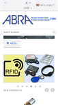 Mobile Screenshot of abra-electronics.com